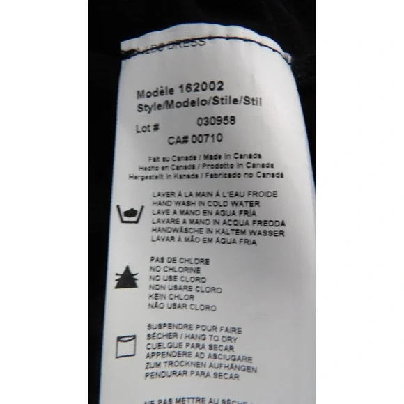 Joseph Ribkoff‎ Little Black Dress LBD Stretch Classic Knee Length New Size 18 Midi